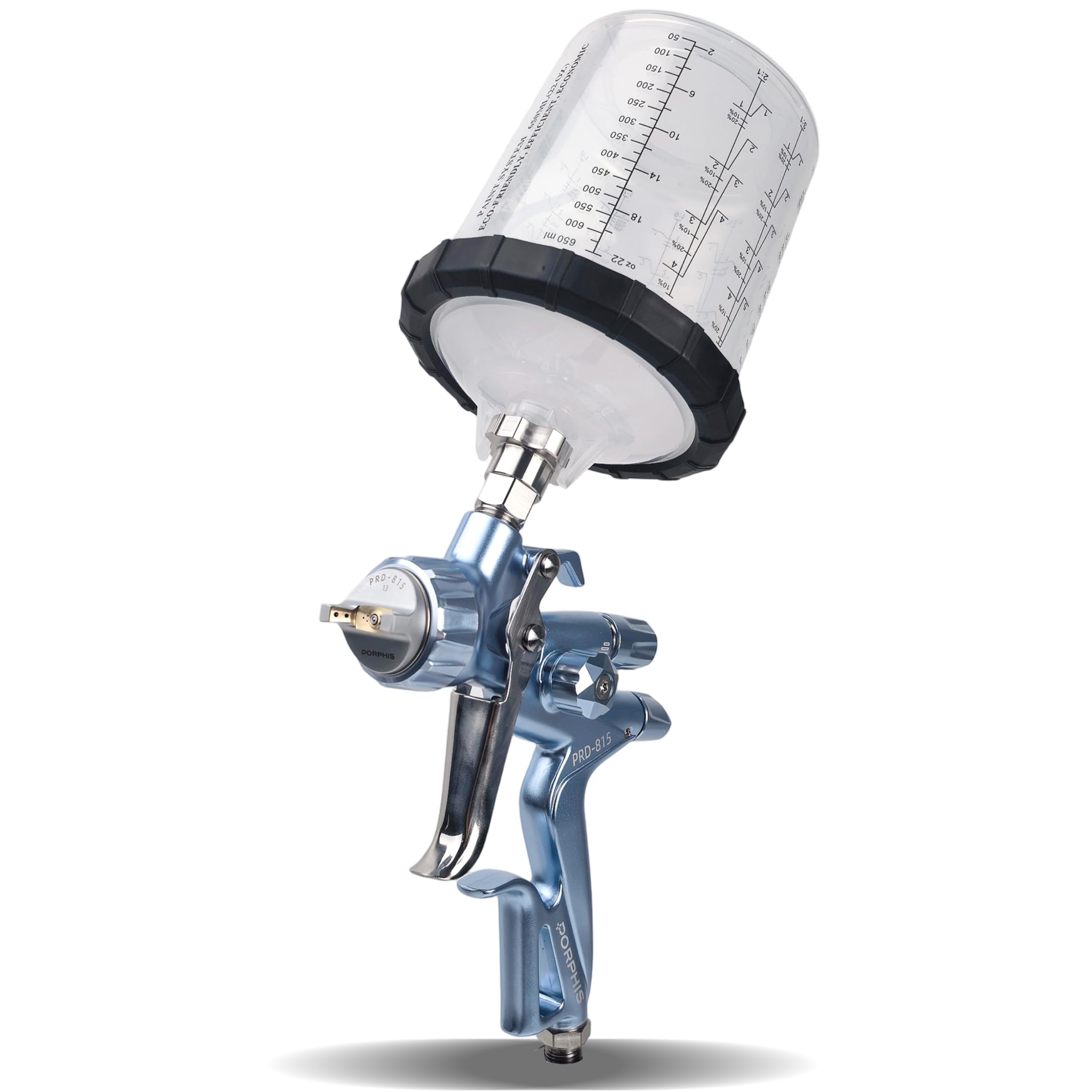 PORPHIS Paint Spray Gun PRD-815 MP Type with a One-piece Nozzle