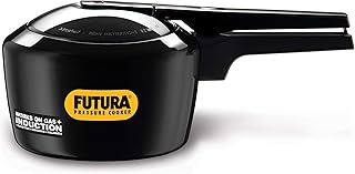 Futura Pressure Cooker, 2 Liter, Gray