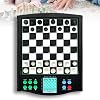 Interactive Electronic Chess Game, Electronic Chess Board, with Smart Display, 30+ Levels of Difficulty, No Network Required, for Two-Player Games and Family Games
