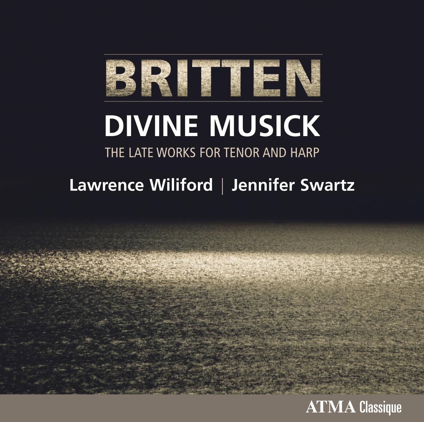 Divine Musick: the Late Works for Tenor and Harp [Audio CD] Jennifer Swartz; Sankt Annae Girls' Choir; Lawrence Wiliford; John Blow; Pelham Humfrey; Benjamin Britten; Jeremiah Clarke and William Croft
