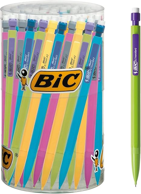 BIC matic mechanical pencils 0.7mm HB - tub of 60