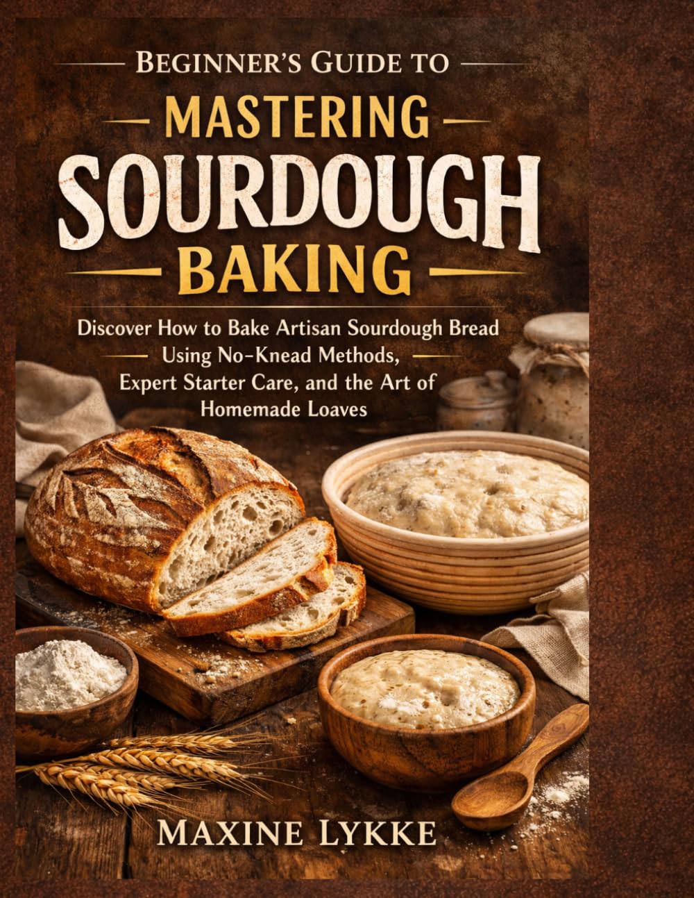 Beginner's Guide to mastering sourdough baking: Discover how to bake artisan sourdough bread using no-knead methods, expert starter care, and the Art of homemade Loaves