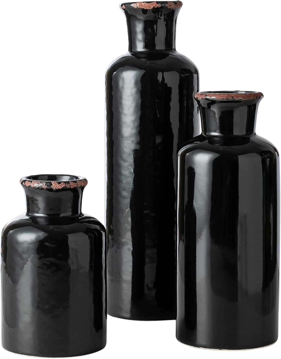 Ceramic Flower Vases for Home Decor Rustic Ideal Shelf