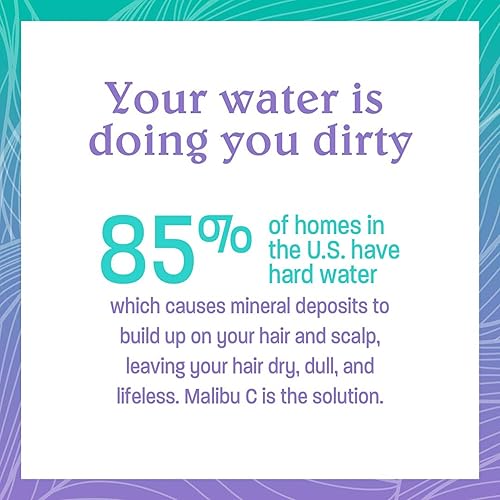 Miniatura 7 de Malibu C Blondes Enhancing Shampoo & Conditioner Duo (33.8 oz) - Champú y acondicionador morado revitalizante para la salud del cabello + brillo -