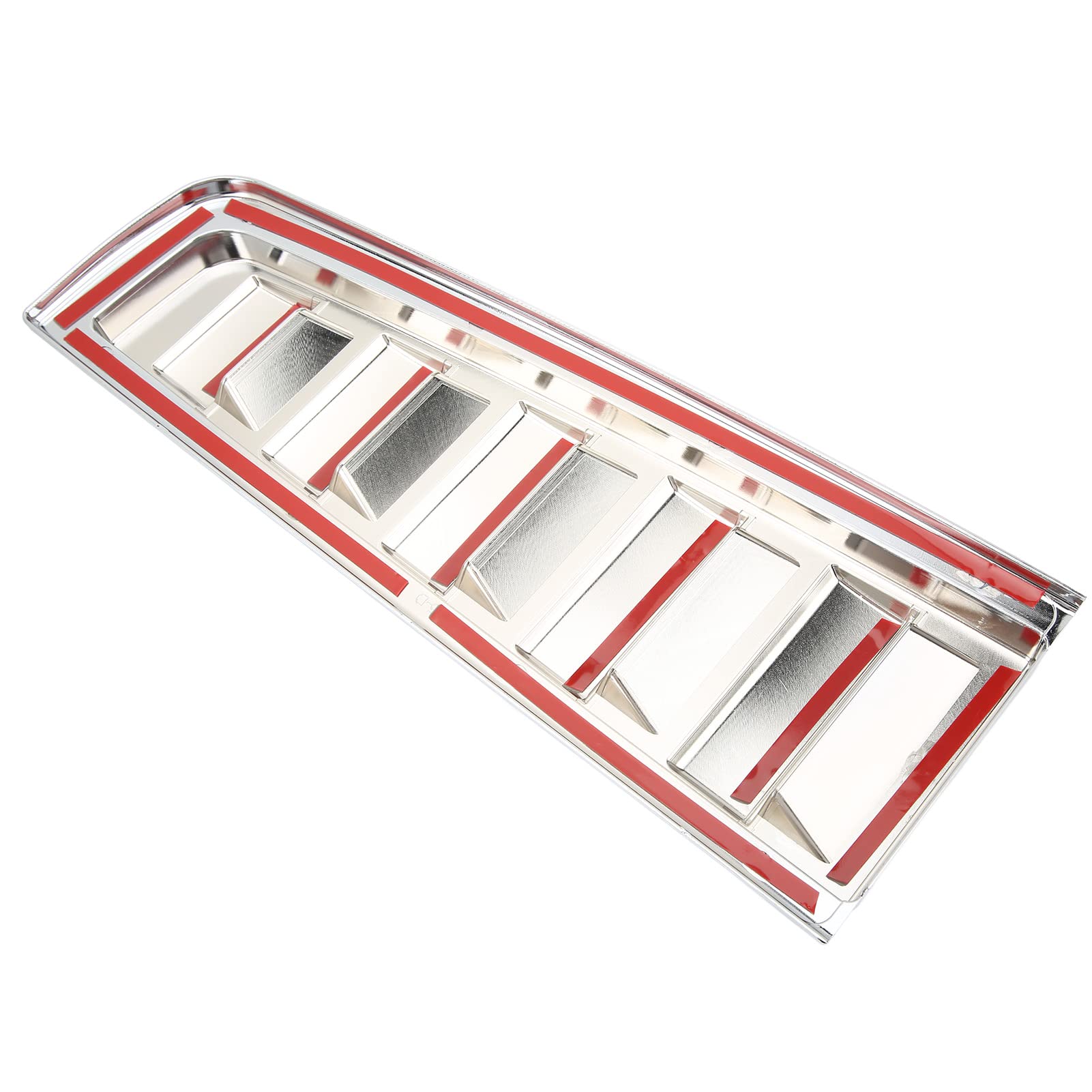 Cornice Decorativa per Fanale Posteriore per Auto, 2 Pezzi, Sostituzione Lucida Antiruggine per H2 2003‑2009, Migliora L'aspetto e Protegge Dai Graffi