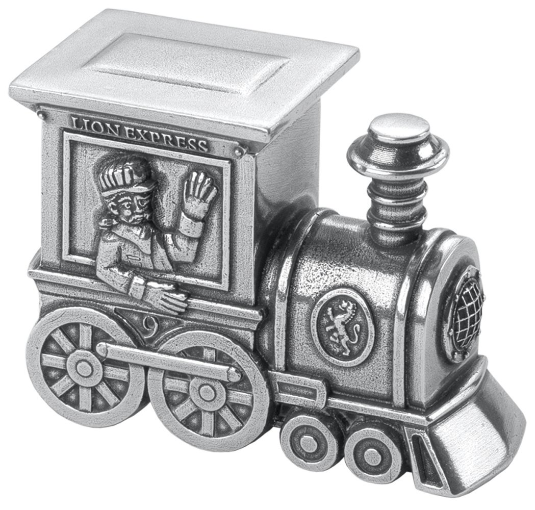DANFORTH - Train Pewter Toothfairy Box - Handcrafted - Gift Boxed - Made in USA