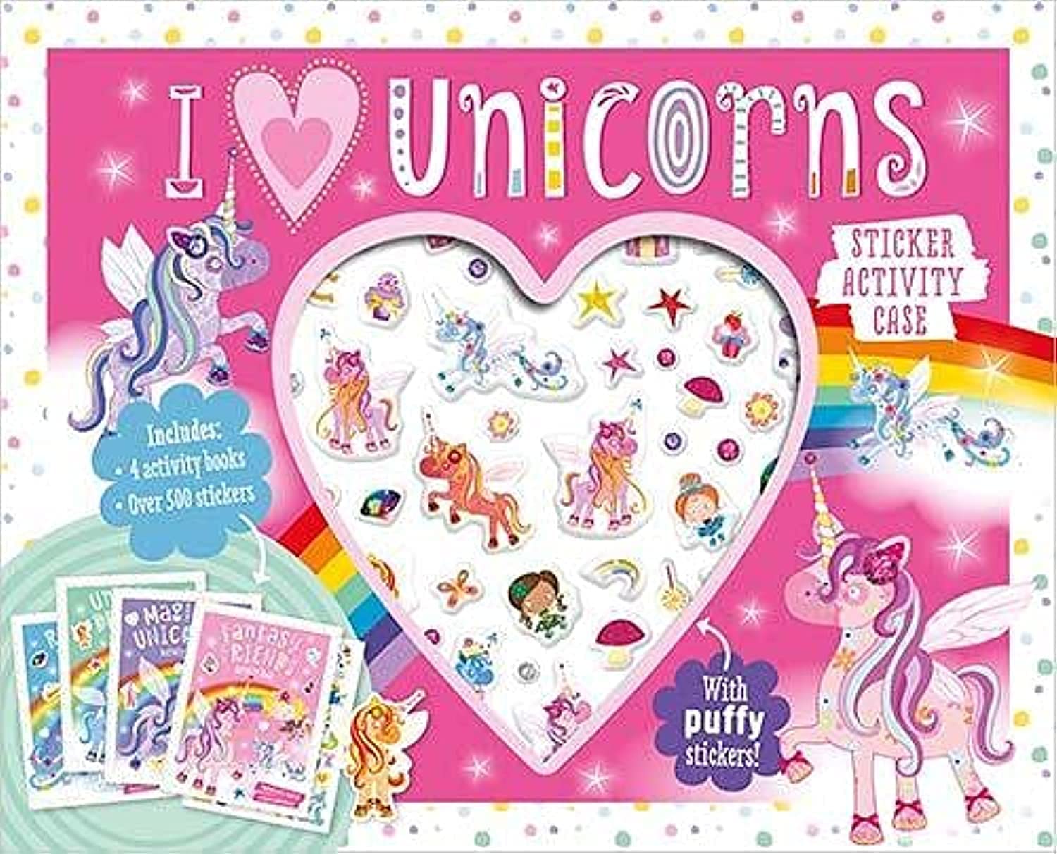 I Love Unicorns Sticker Activity Case (Box Sets)