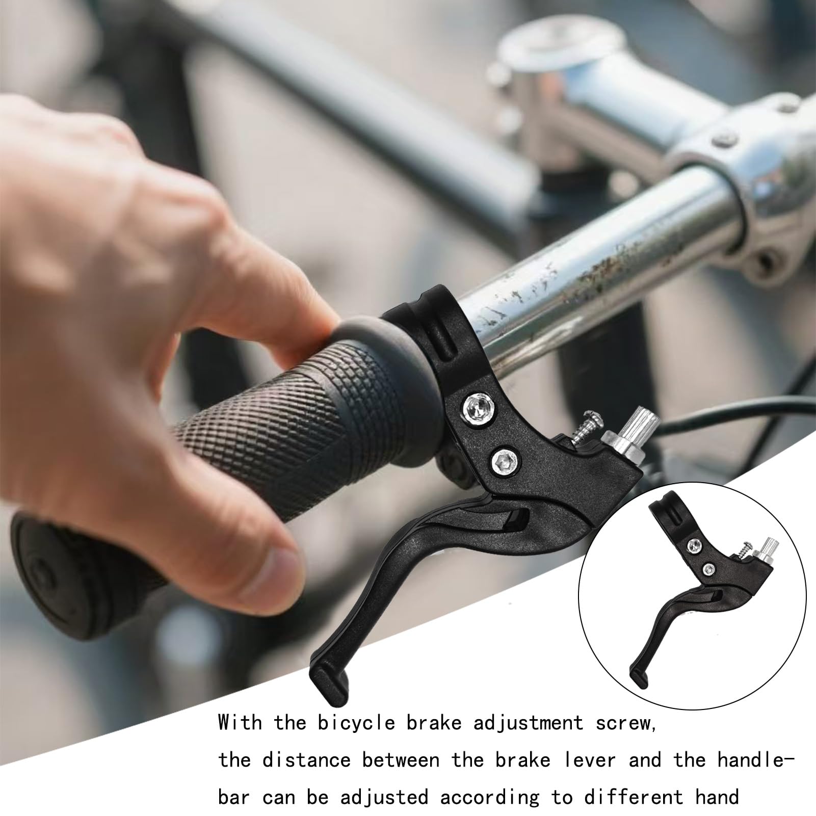 freno bici bambino, leve freno bici, leve freno bicicletta bambini, Leva Del Freno per Bicicletta, regolazione precisa, per bici bambino manubrio 22mm MTB corsa pieghevoli city bike