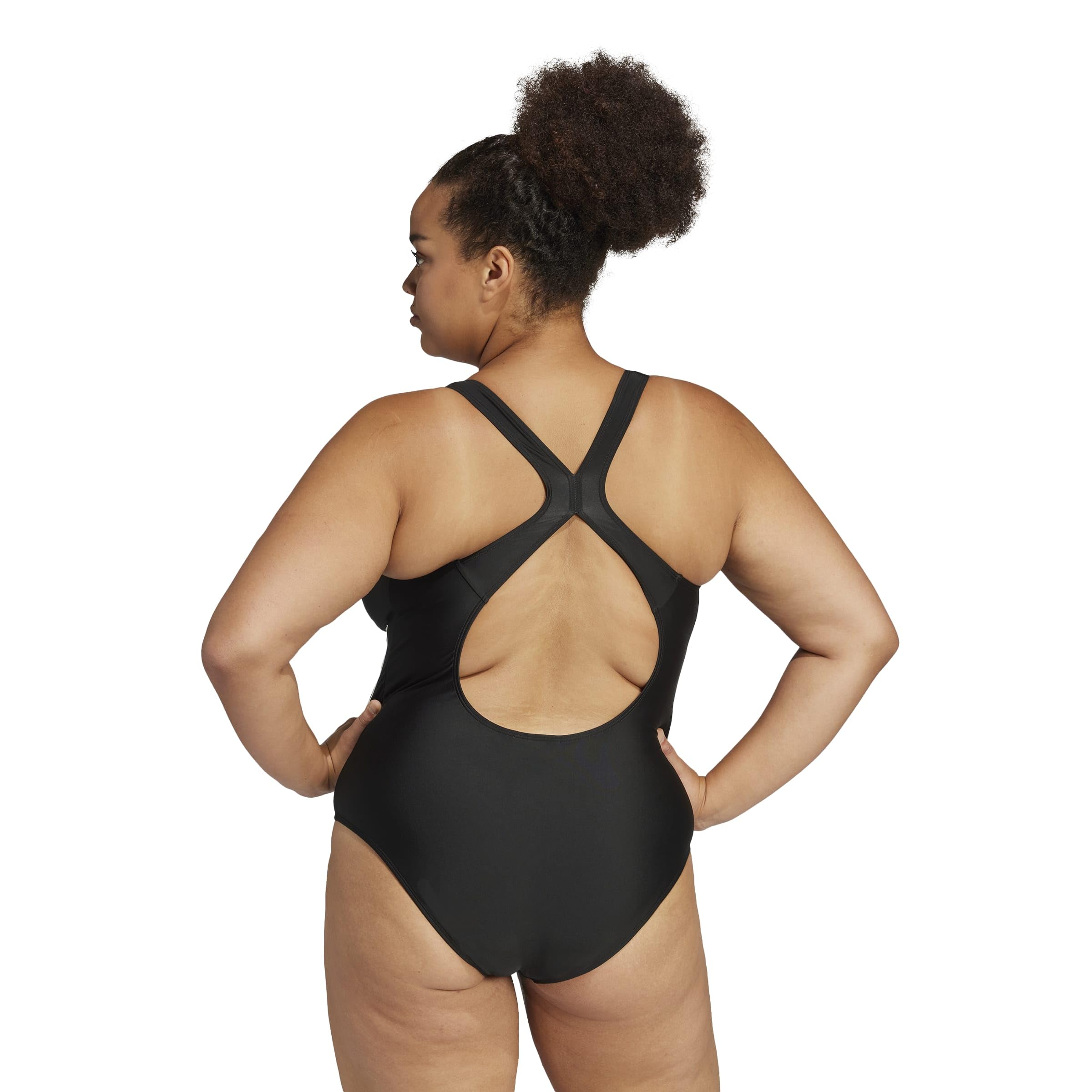 adidas Women's 3-Streifen C-Back Badeanzug Große Größen