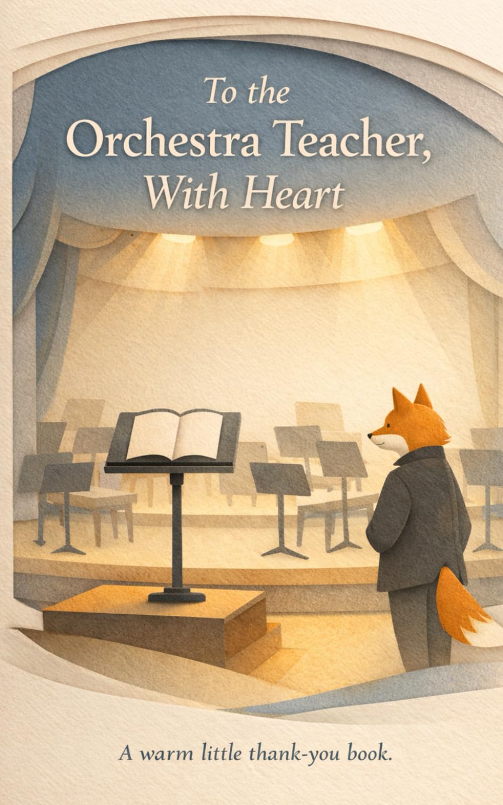 To the Orchestra Teacher, With Heart: A Warm Little Thank-You Book (Heart of the Job Series)