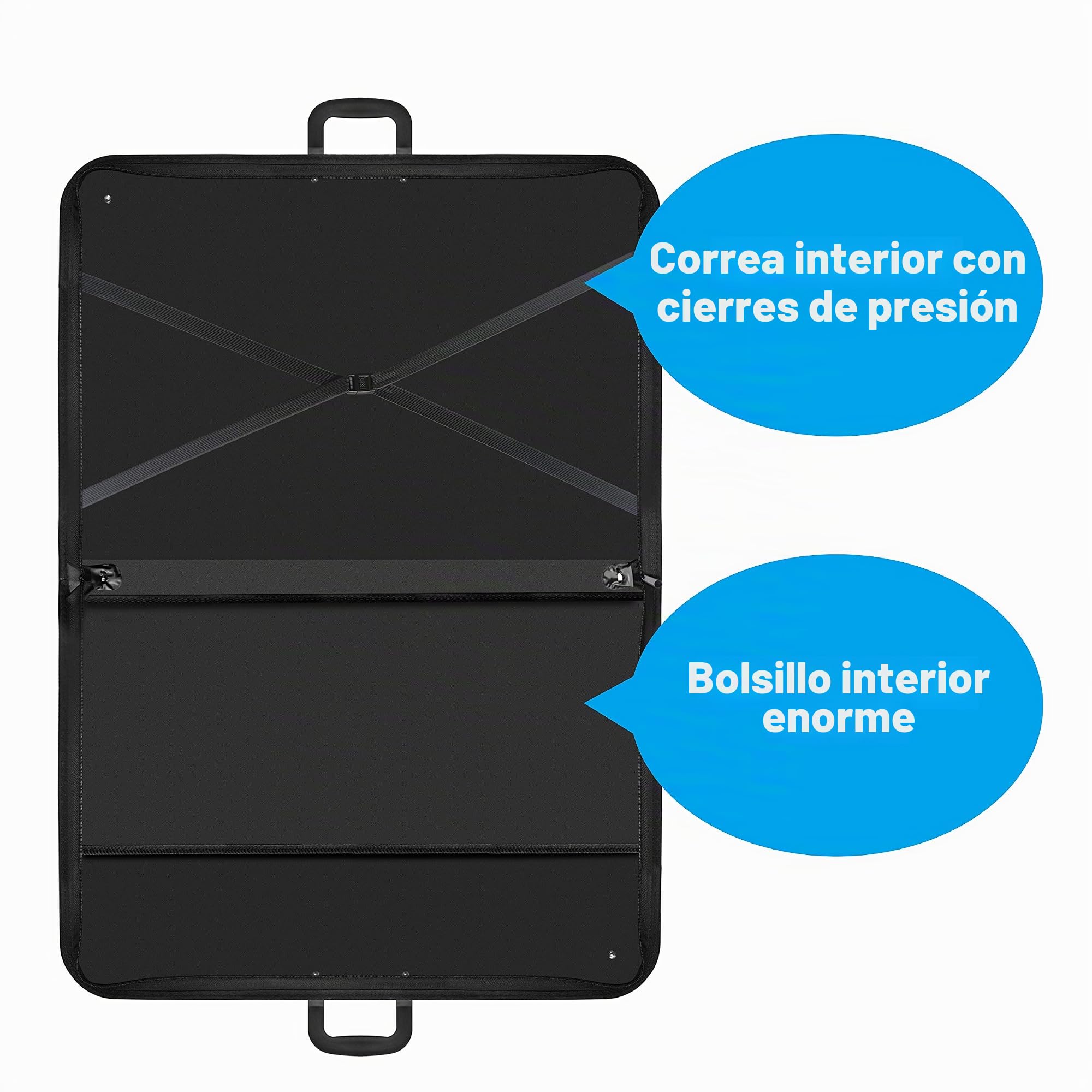 Vantasii Black Art - Funda Tipo Cartera
