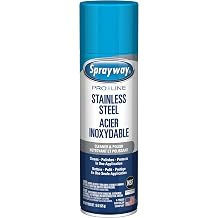 Sprayway Pro Line Stainless Steel Cleaner & Polish, 15 oz, 1-Pack
