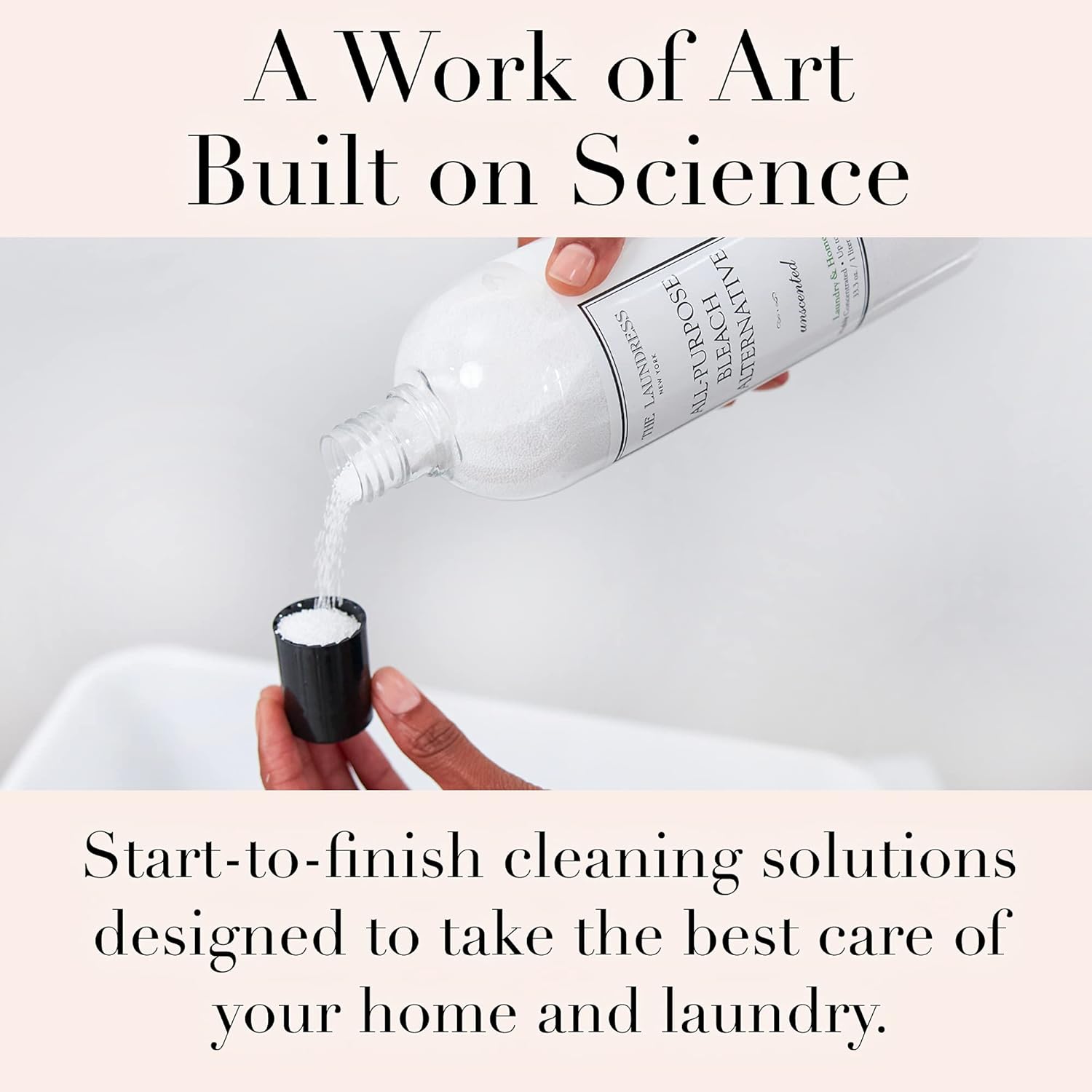 The Laundress New York - All-Purpose Bleach Alternative, Non-Toxic, Chlorine Free Bleach Alternative, Biodegradable, Fragrance-Free, 41.6 fl oz or 2.6 Lbs : Liquid Laundry Detergent : Health & Household