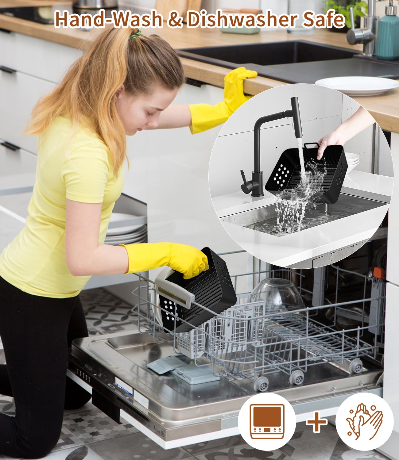 2 silikonowe formy Airfryer do Foodi Max Dual Zone Ninja AF400EU 9,5L, akcesoria do frytkownicy na gorące powietrze Ninja, Double Stack XL SL400EU, doskonałe akcesoria Airfryer do wszechstronnego