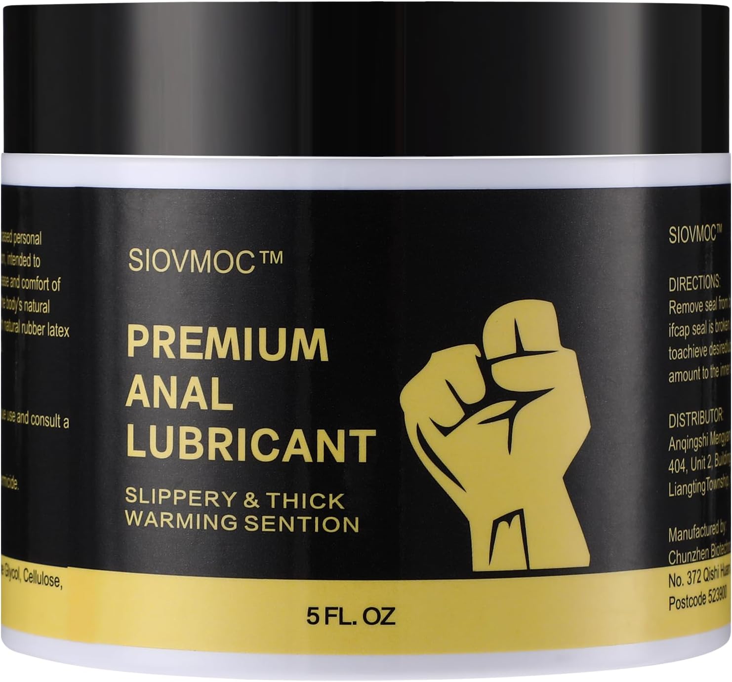 Anal Sex Lube Premium Water Based Fisting Gel For Enhanced