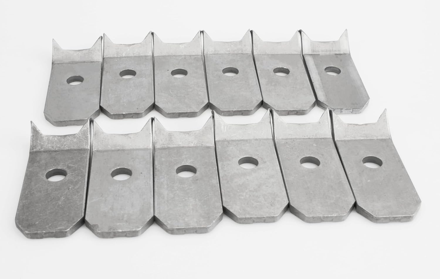 Fugedox 12 Pack Trailer Floor Hold Down Clip Steel 1/4