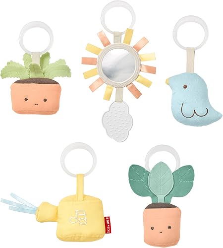 Vista 24 de Skip Hop Alfombrilla para el tiempo de barriga, 3 en 1, para actividades para bebés, a partir de 0 años, sueños celestiales, gris Celestial Dreams