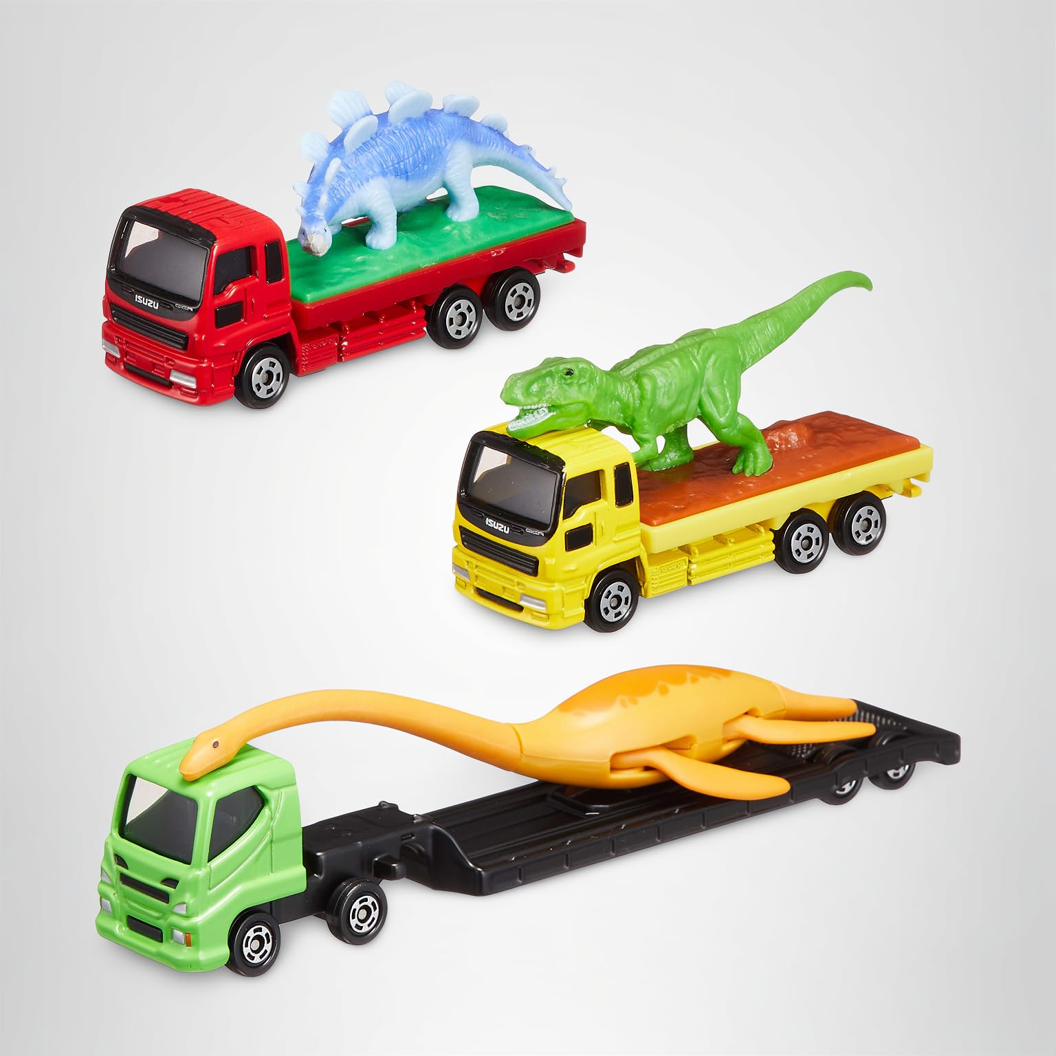 Amazon | タカラトミー トミカ はこんであそぼう! 恐竜運搬車セット