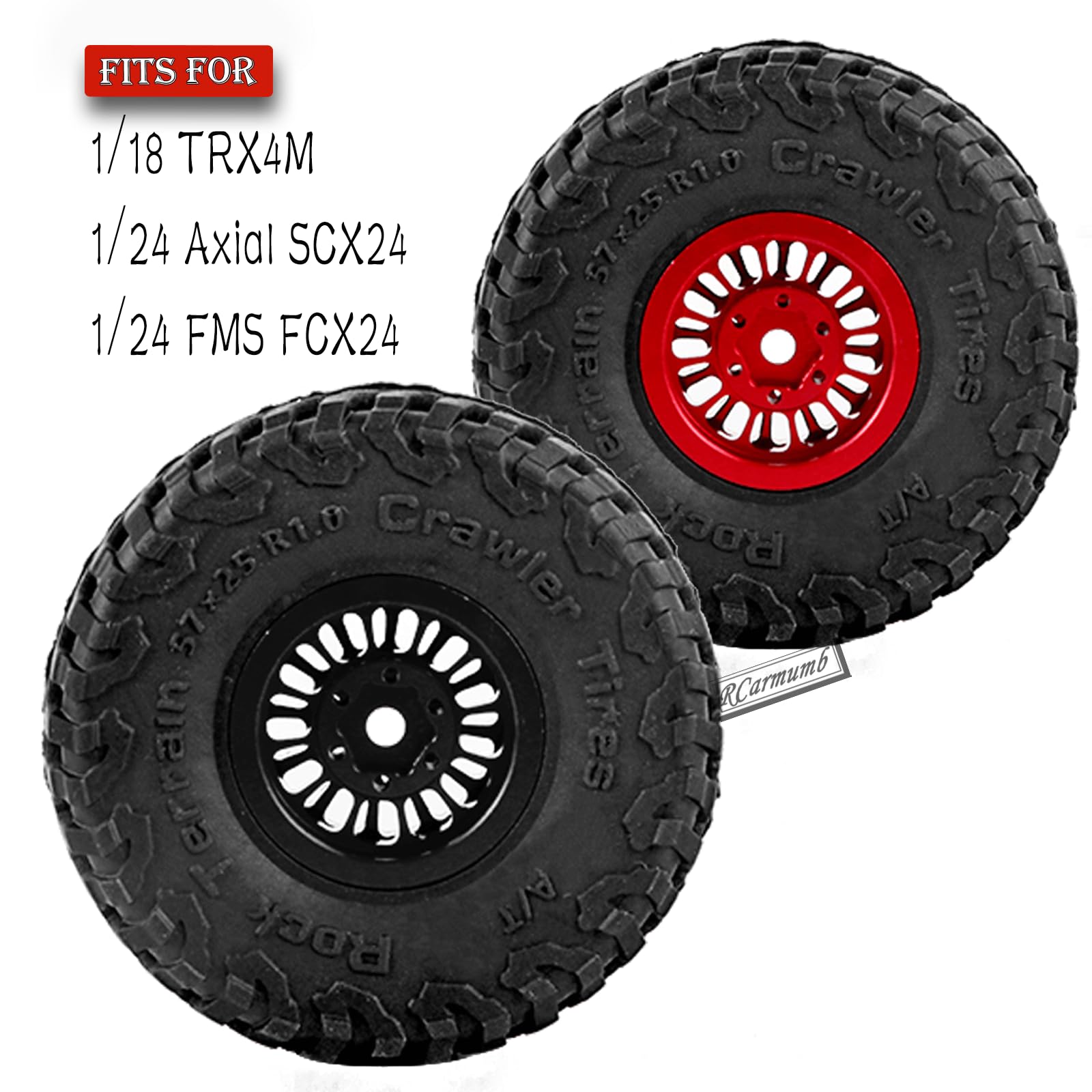 Schumacher Racing U6502 - VEE 2 Blue Truck Tires, Front (2)