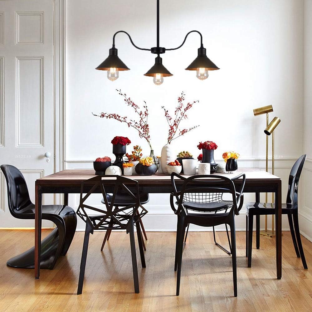 3 Lights Pool Table Hanging Lights Kitchen Dining Room Lighting Fixture Island Light