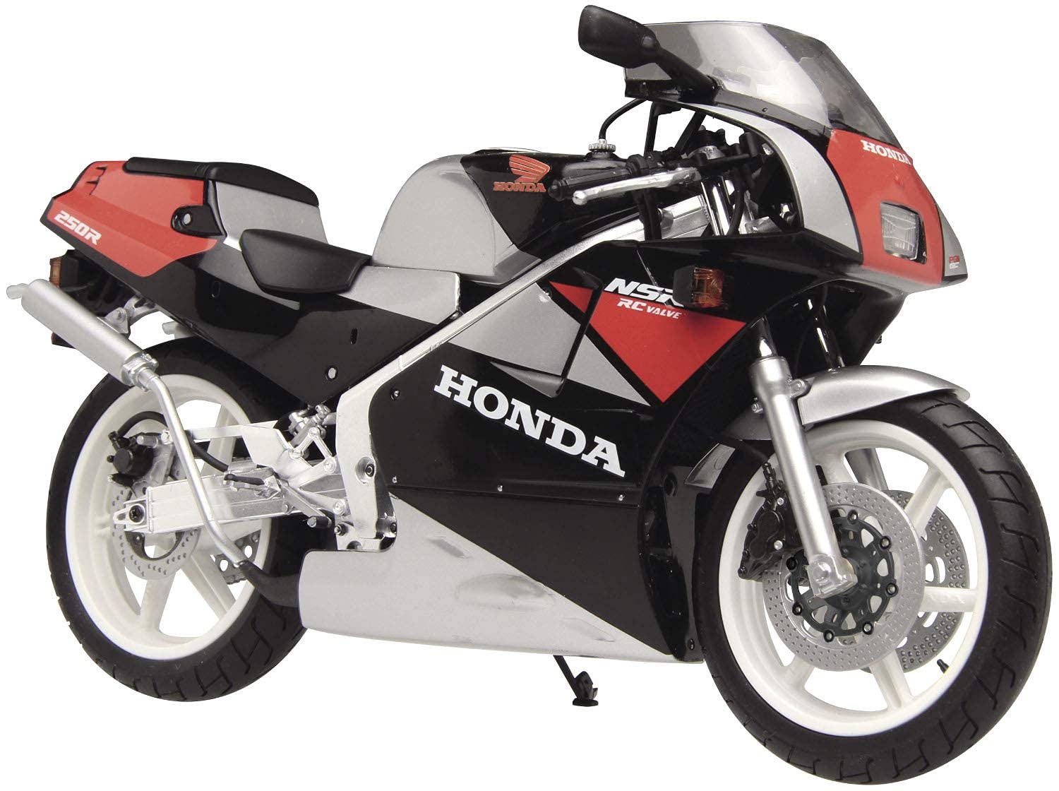 Aoshima 1/12 Scale NSR250R '89 Motorbike - Plastic Model Building Kit # 06178