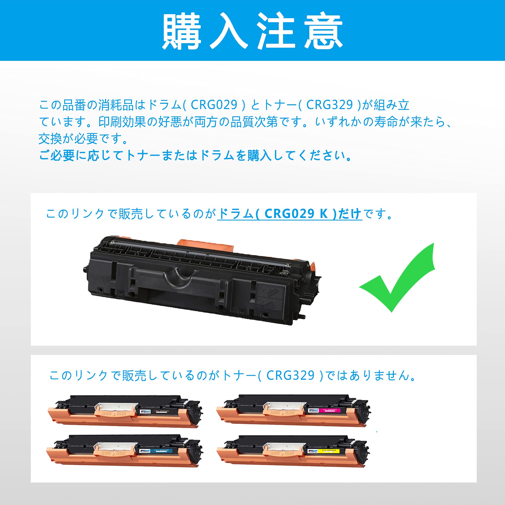Amazon.co.jp: LCL Canon用 キャノン用 029 CRG-029 CRG029 (1