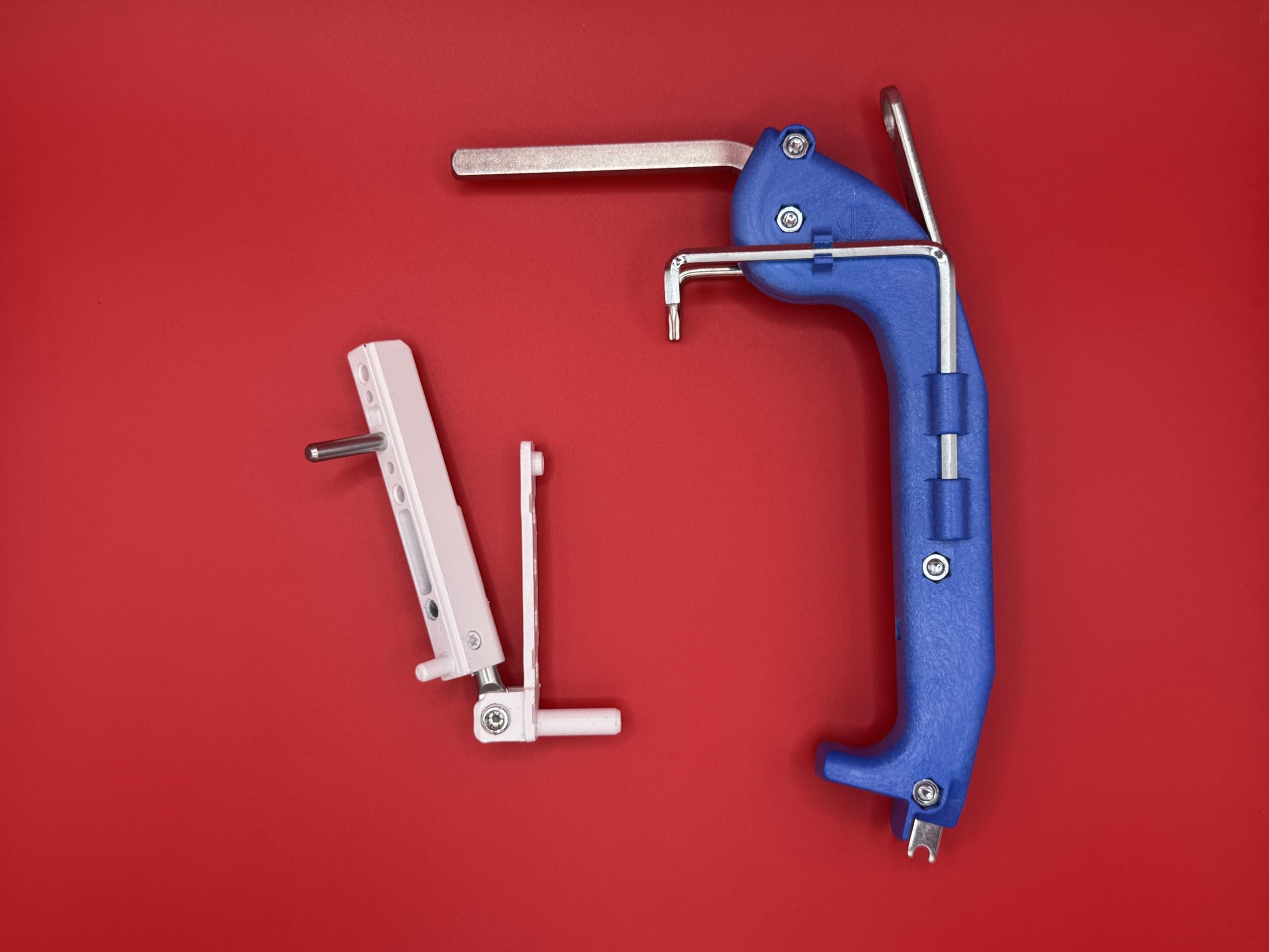 Maco corner bearing w21962 g21963 corner band multi-matic/multi-trend silver 120 kg as a set with adjustment key 206417