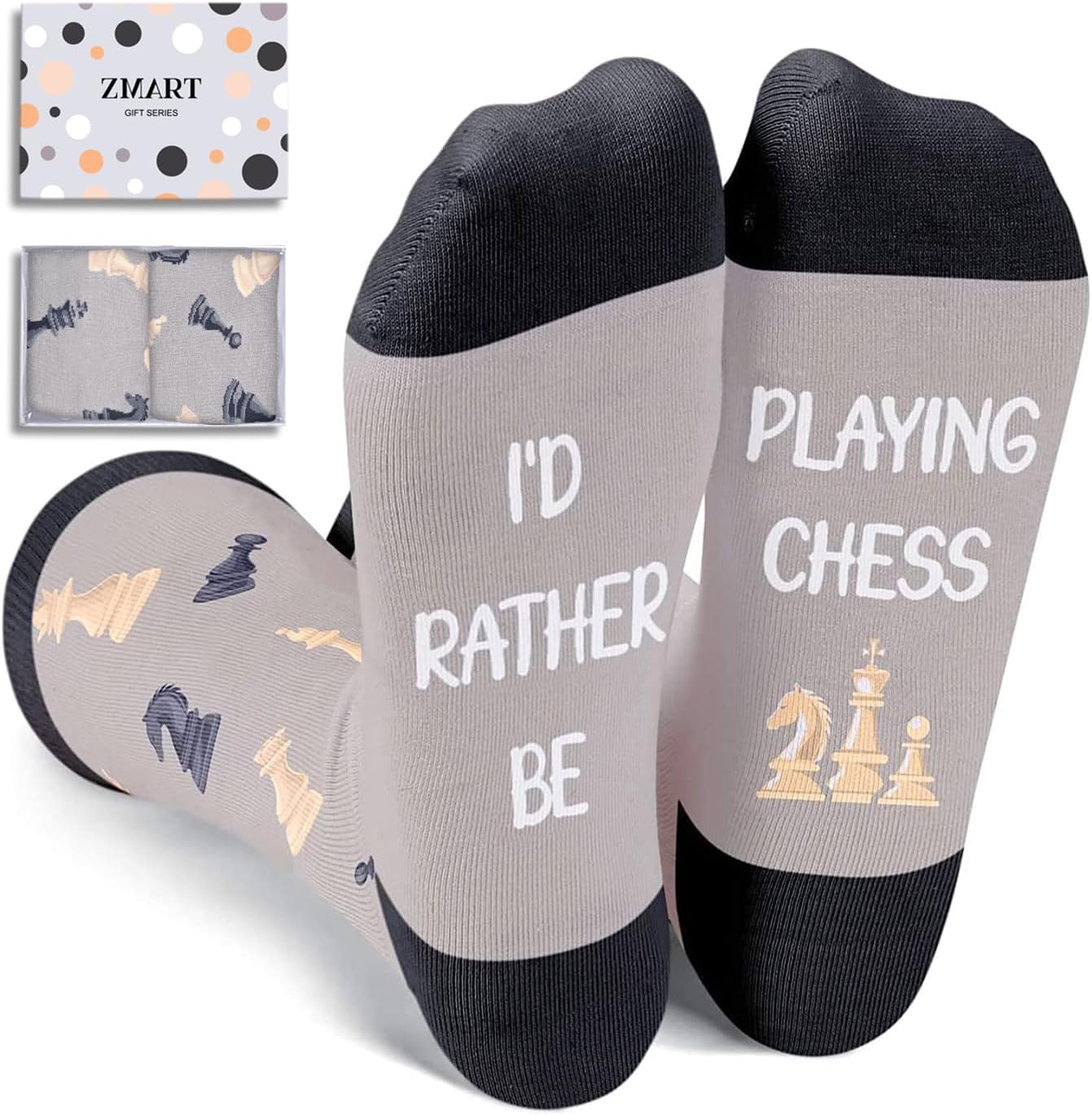 Sports Gifts for Men Women - Skating Surfing Socks for Beach Yoga Lover Hunter