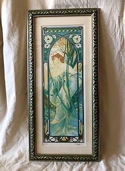 Alphonse Mucha アルフォンス・ミュシャ「明けの明星」 額装品 Amazon.co.jp: アルフォンス ミュシャ 明けの明星 A3 サイズ