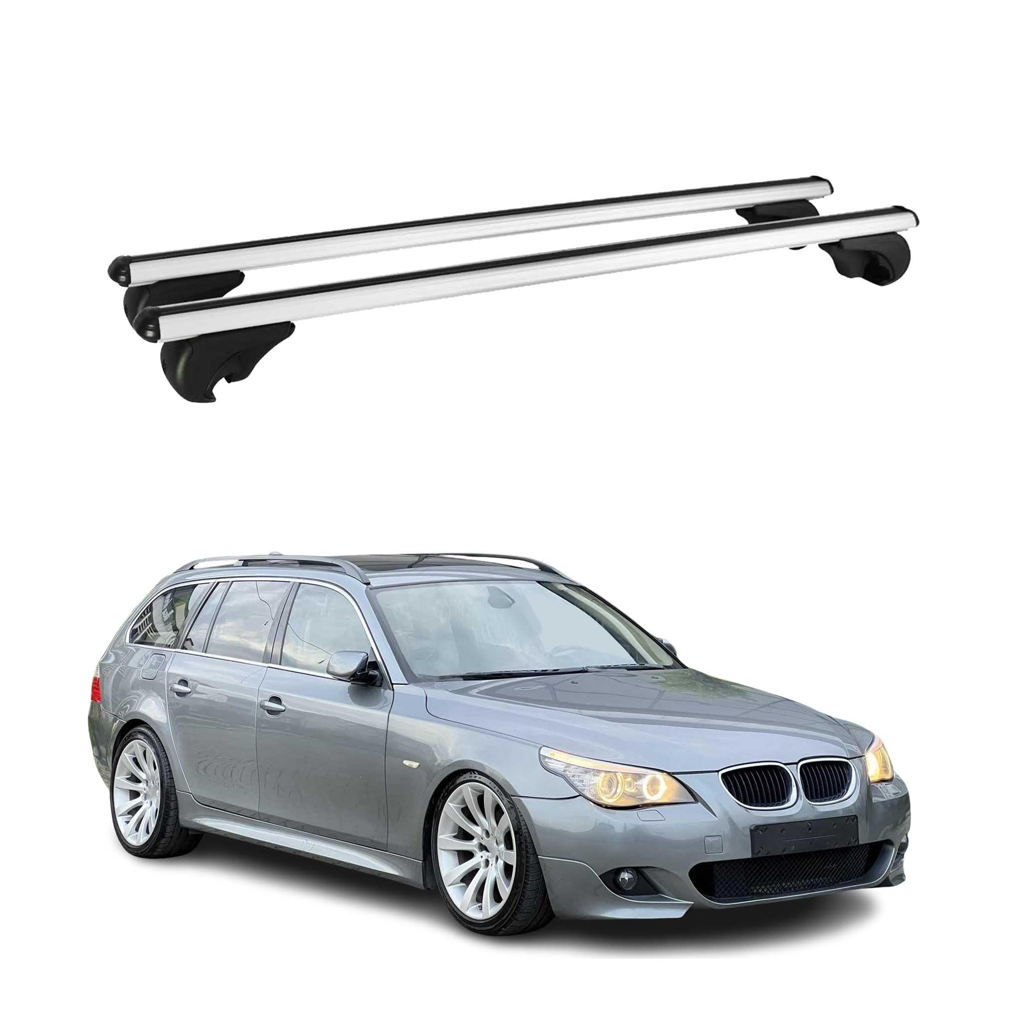 bmw e61 dachzelt OMAC Dachträger für 5er Touring 2004-10 Aluminium 2 Stangen Silber Farbe:grau (anthacite) How Apple Boot Camp dyu d3