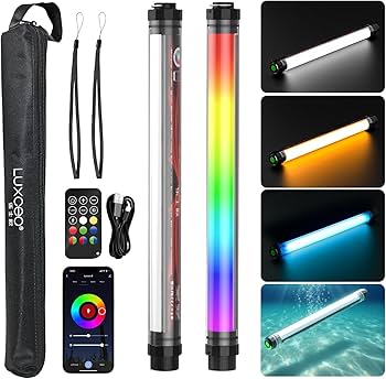 Amazon.com : Uyled RGB LED Photography Light 10400mAh Battery