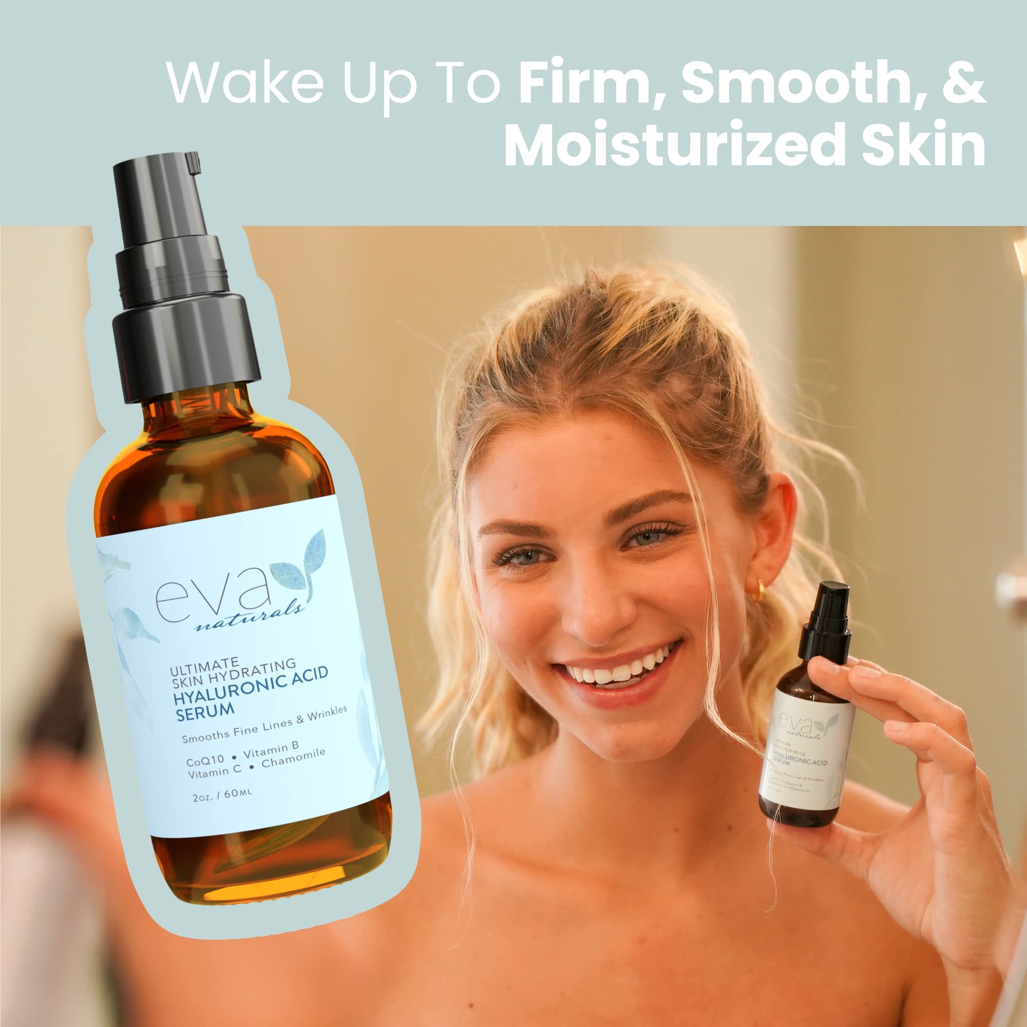 Pure Hyaluronic Acid Serum For Face Anti Aging Facial Serum Formula