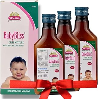 Wheezal Baby Bliss Gripe Mixture - SET OF 3 Bottles