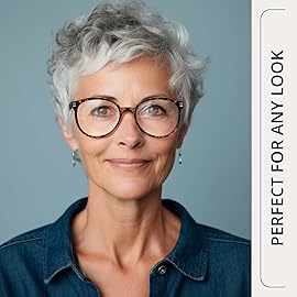 GIBLOGO Reading Glasses for Women/Men Eye Glasses Blue Light Reading Glasses Cheaters Eyeglasses