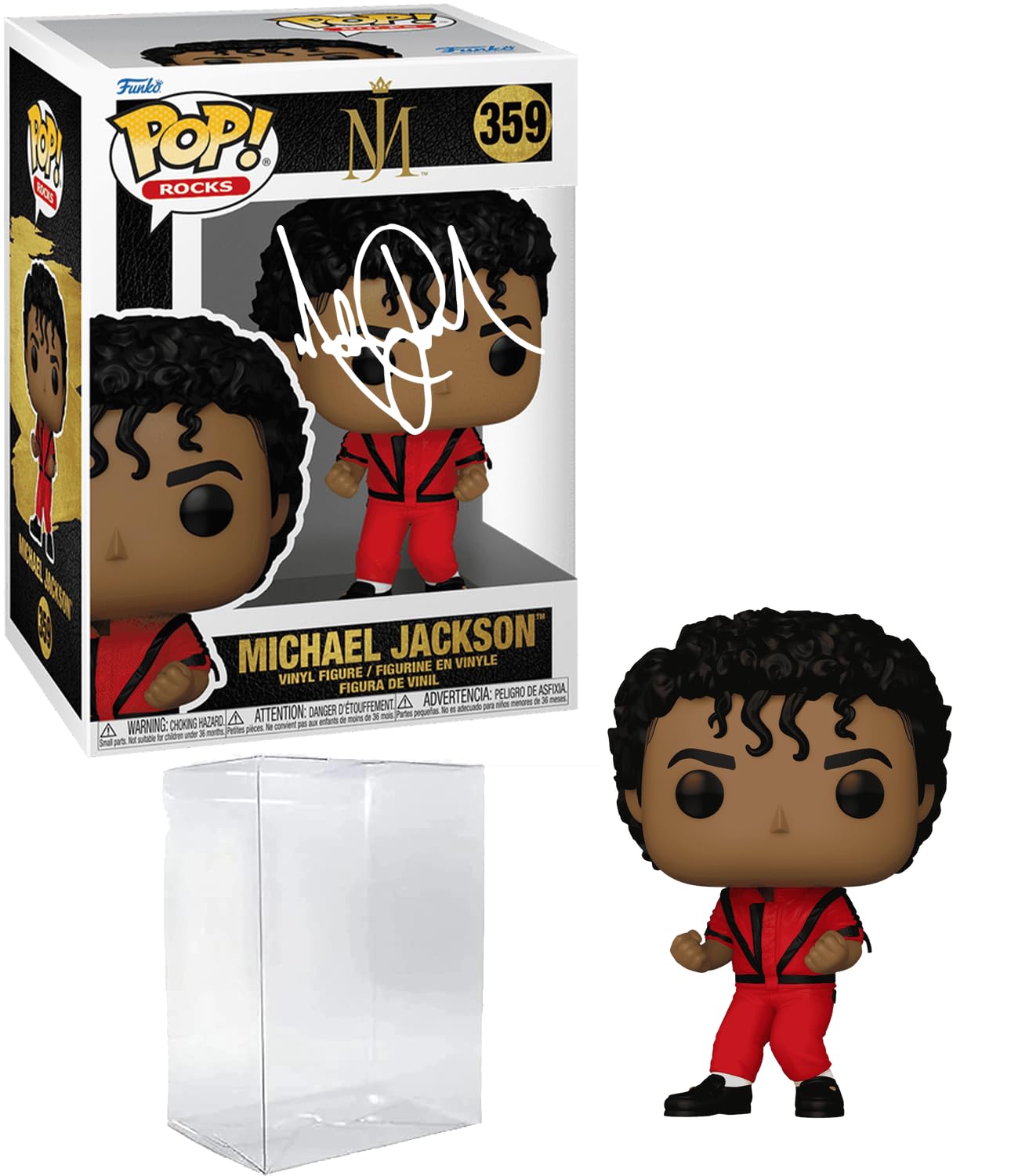 Michael Jackson #359 Thriller Facsimile Signed Reprint Laser