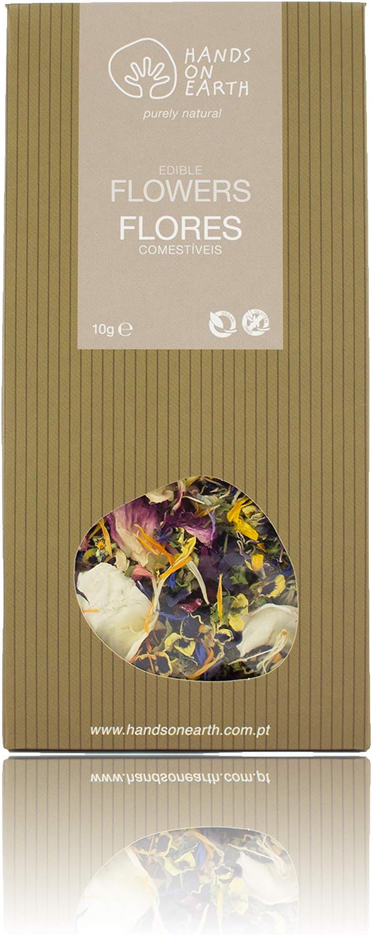 Organic Mixed Dried Edible Flower Petals 10g (0.35 oz) | for Cake Decorating | for Garnish | for Culinary | for Baking | for Cocktail!