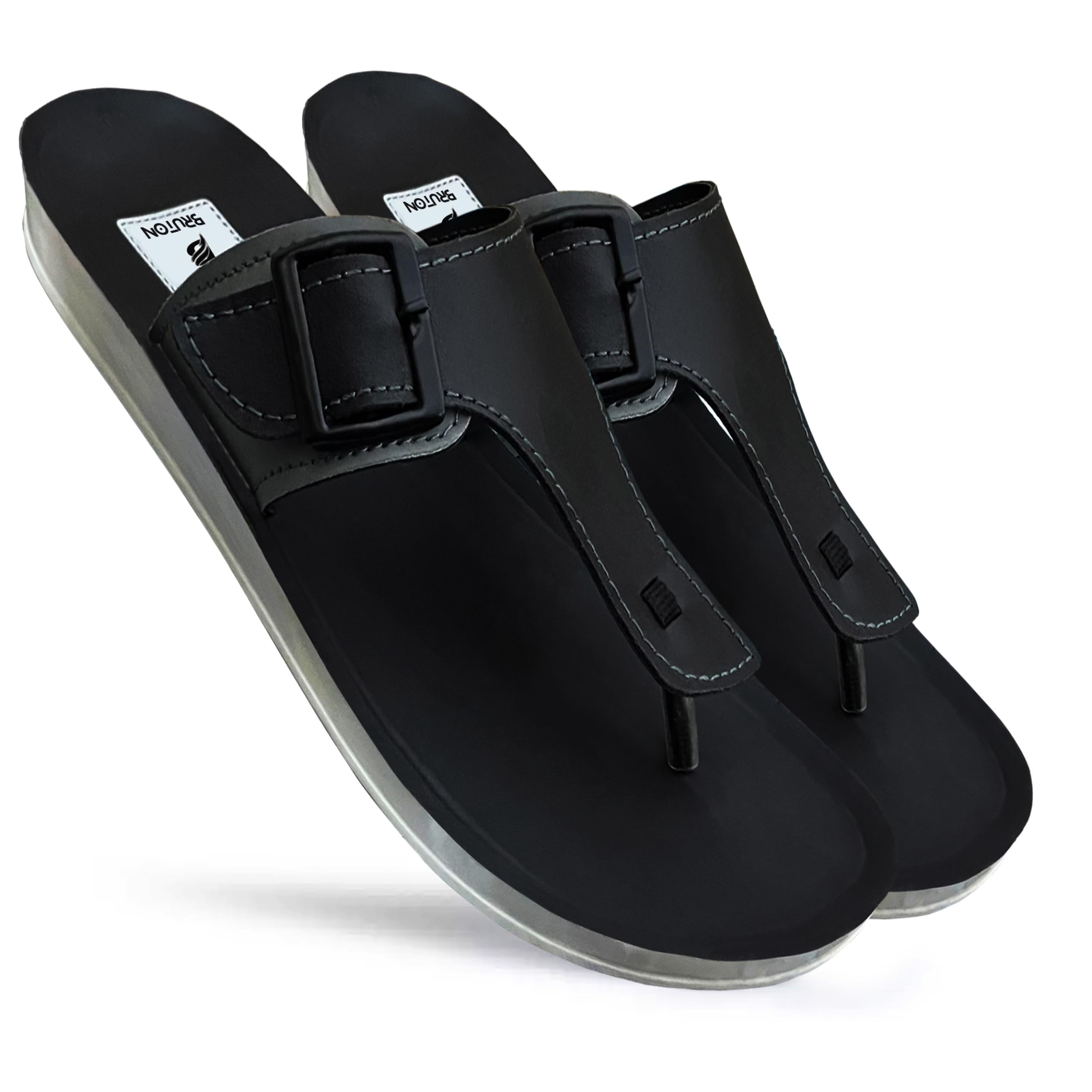 bruton Men's Lightweight EVA Slippers | Soft Cushioned Slip-On Comfort Clogs | Casual Indoor & Outdoor Footwear-picture-34