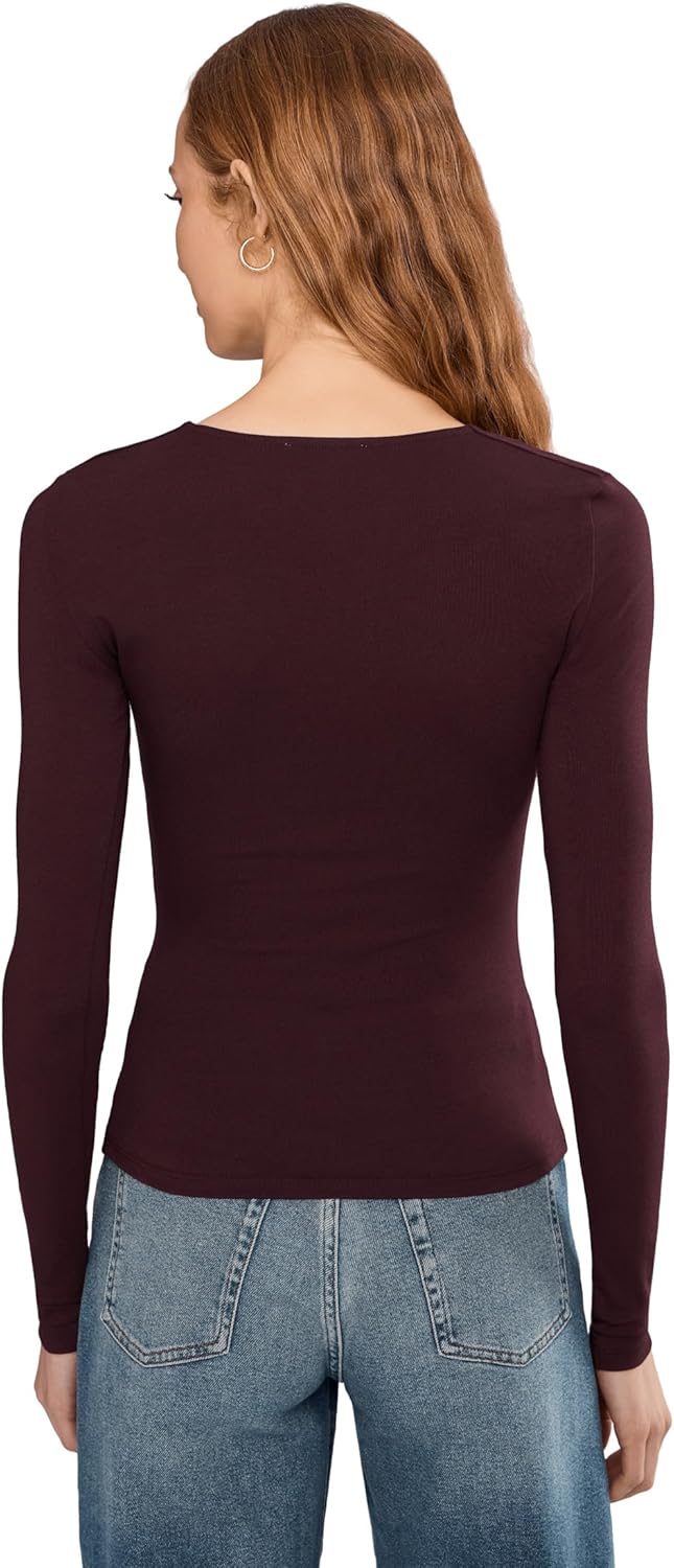 Madewell Women's Slinky V-Neck Top - Image 4