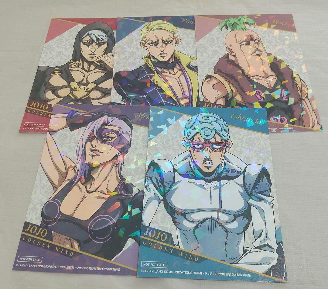 Amazon.co.jp: ジョジョの奇妙な冒険 暗殺チーム 5人セット : ホビー