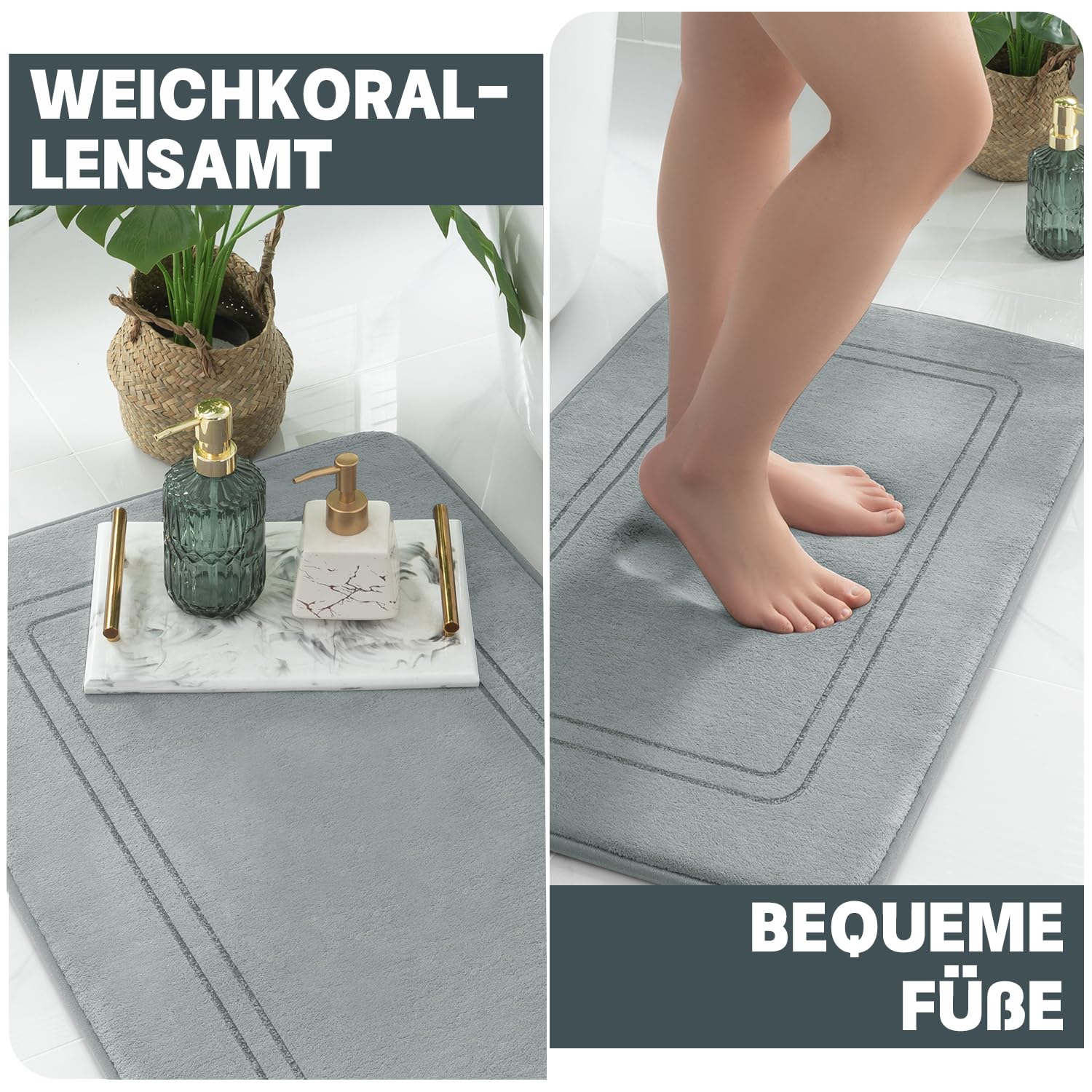 Tappetino Puzzle In Schiuma 60x60 Cm - Per Palestra, Bambini, Garage