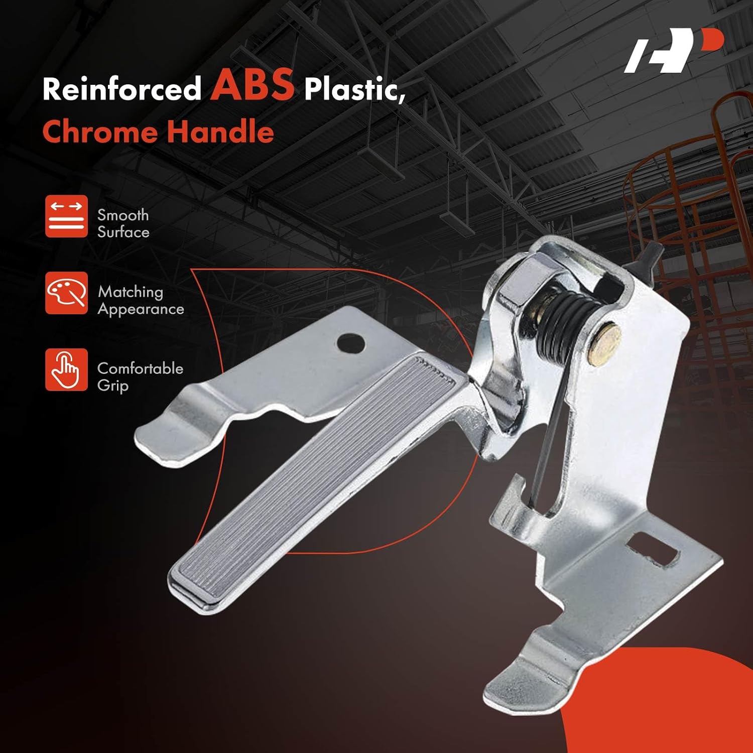 A-Premium Front or Rear Driver Side Interior Door Handle Compatible with Chevrolet Malibu, El Camino, Monte Carlo & Buick Regal, Century & GMC Caballero & Oldsmobile Cutlass, Cutlass Calais