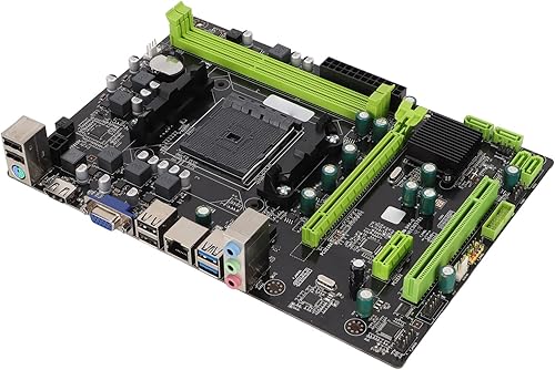 Miniatura 1 de Placa base M ATX para computadora de escritorio, todos los condensadores sólidos de 9.449 x 6.693in, interfaz de video HD, soporte DDR3 de doble