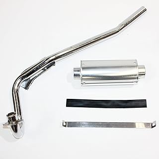 BLYGO Exhaust Pipe Muffler System 90cc 110cc 125cc 140cc PIT PRO Dirt Bike