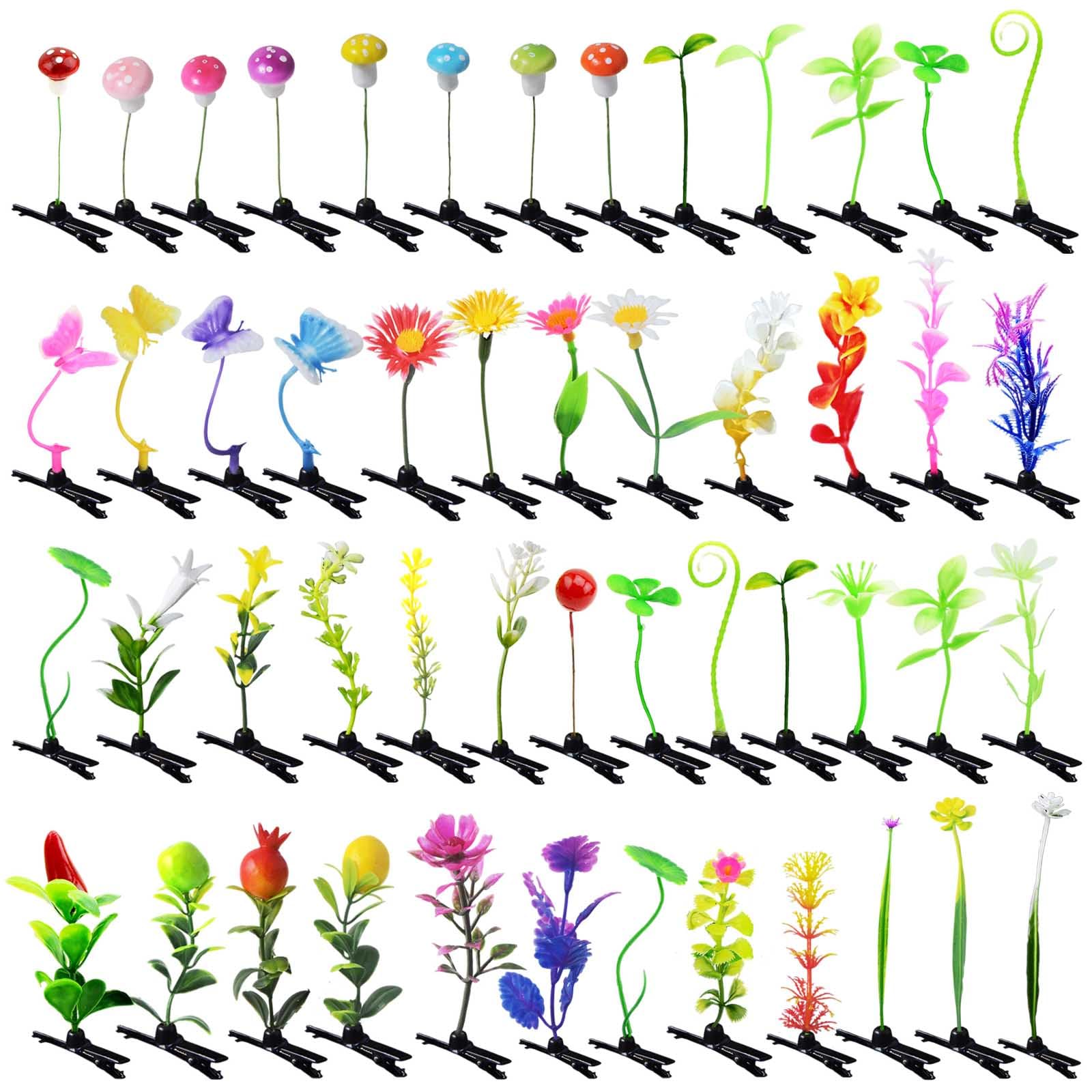 Photo 1 of SOFISO 50pcs Plant Hair Clips
