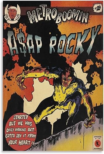 Miniatura 9 de Baby Keem The Melódico - Póster artístico de cómics para dormitorio, lienzo estético, decoración de pared, 24 x 36 pulgadas (23.6 x 35.4 in)