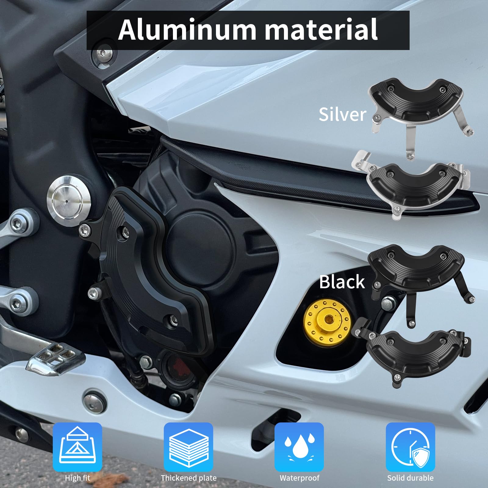 Amazon | GFARDMOTO モーターサイクル エンジンガード クラッシュ 