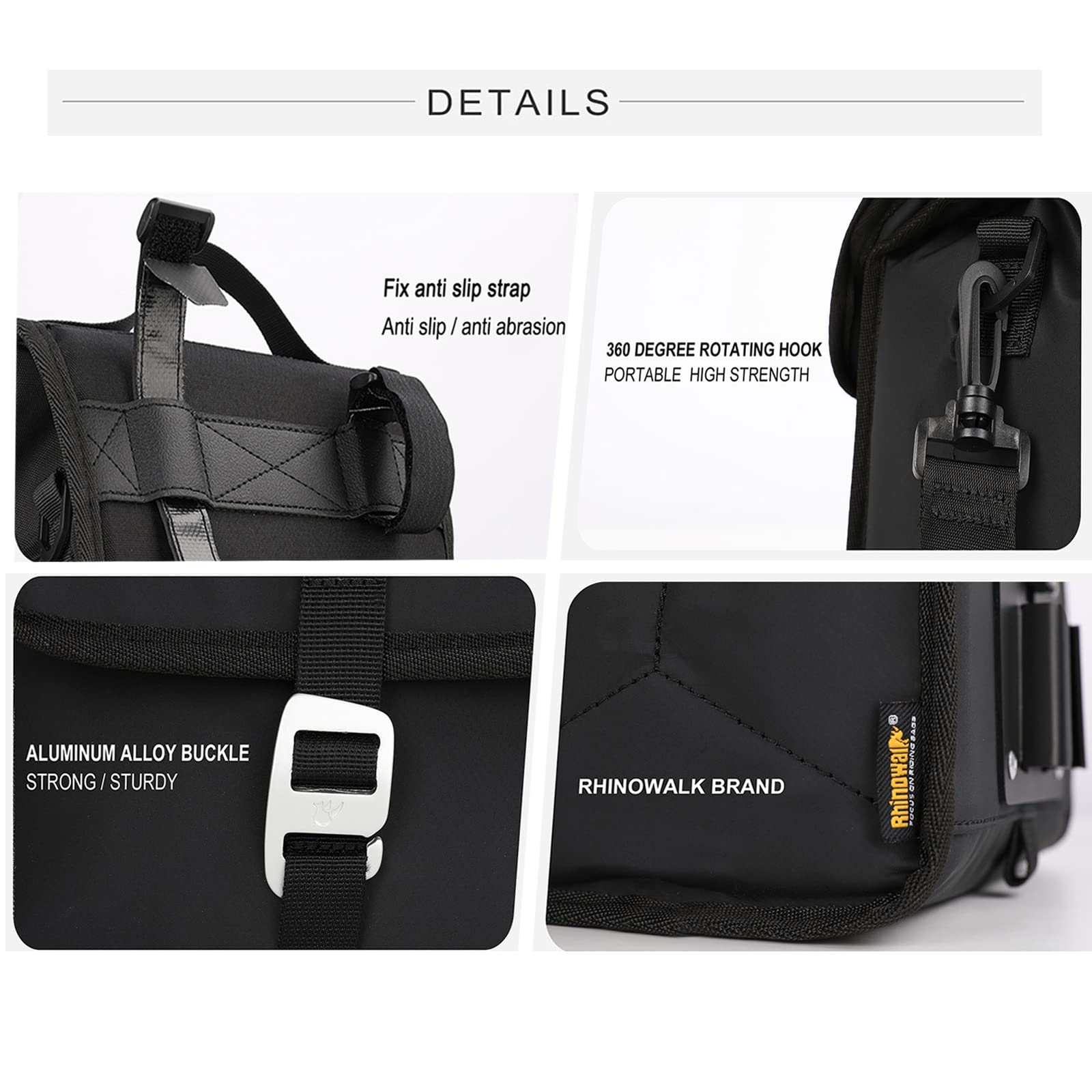 Sacoche Guidon Vélo - Gardez Vos Essentiels à Portée de Main