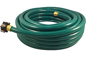 Flexon 1/2" X 50' Reinforced Garden Hose FR1250, Green