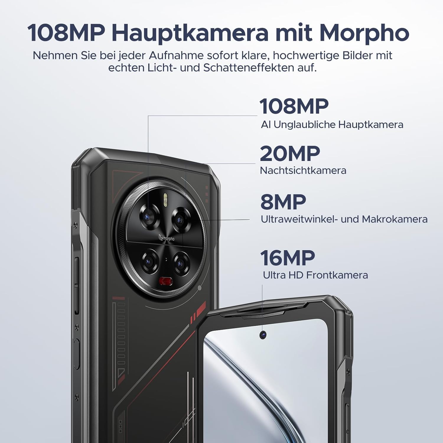 Doogee V40 Telephone Portable Incassable – Bild 6