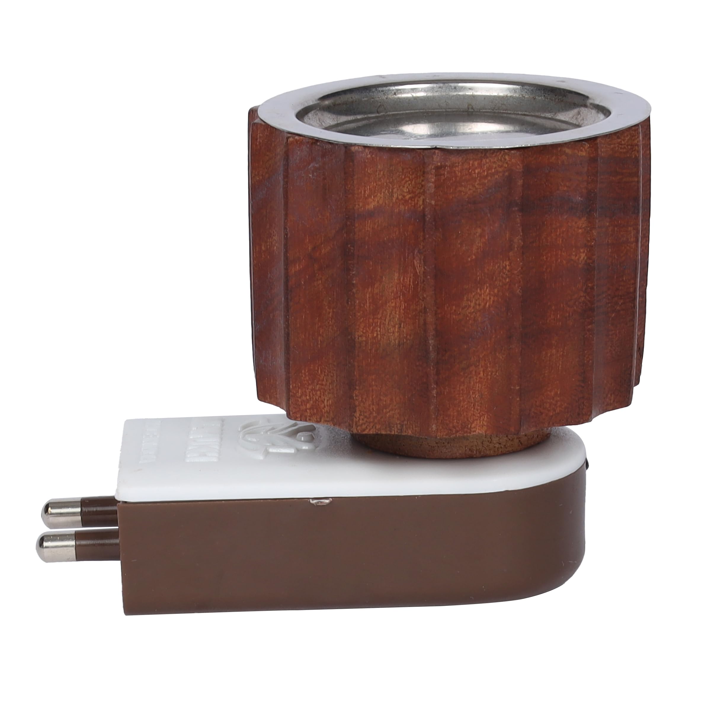 Eabir Wood Camphor Burner for Home|Kapoor Dani for Puja I Camphor Burner|Camphor Diffuser for Home Fragrance, Brown